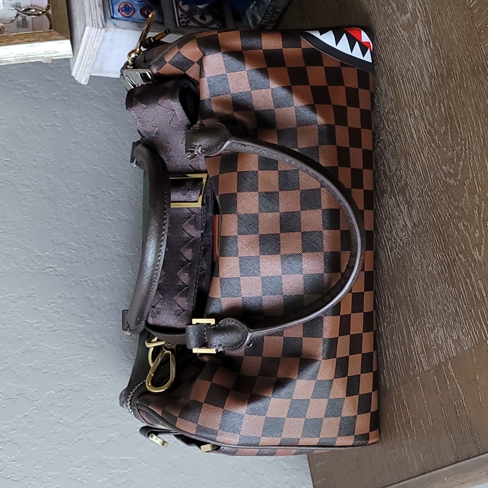 Sprayground Camo Mini Duffle
